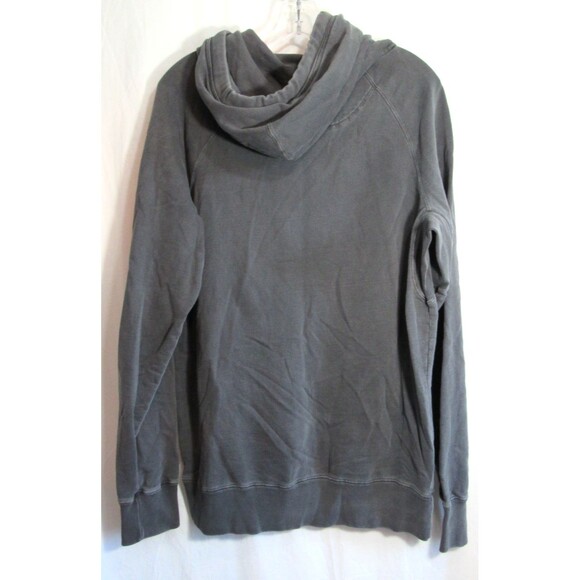 Deus Ex Machina Gray Long Sleeve Hoodie Size Medium EUC - Picture 2 of 4